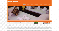 Desktop Screenshot of hotelpomra.com